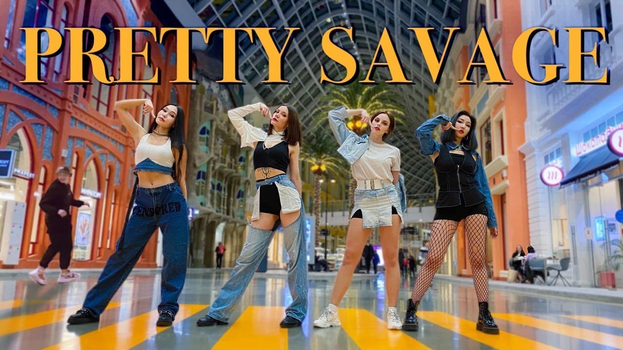 KPOP IN PUBLIC MOSCOW |ONE TAKE | BLACKPINK - PRETTY SAVAGE by INSPIRIT Dance Group