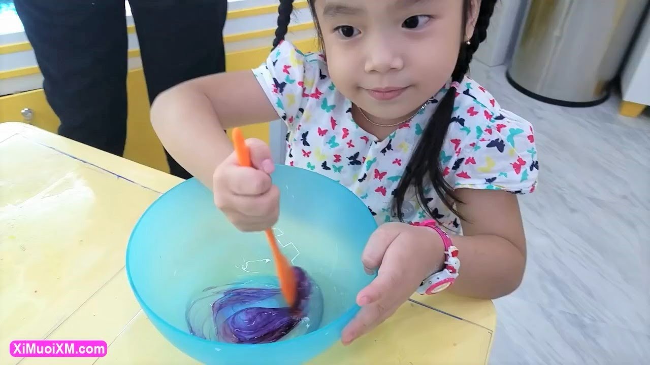 Muội học cách làm Slime 💖 Xí Muội Family Tập 129