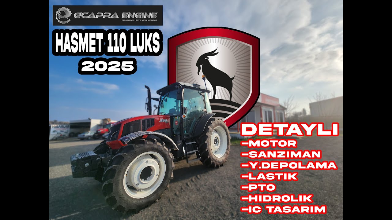 (2025) ERKUNT HAŞMET 110 LÜKS CRD4 ECAPRA DETAYLI İNCELEME  / ERKUNT ECAPRA MOTOR NASIL ?