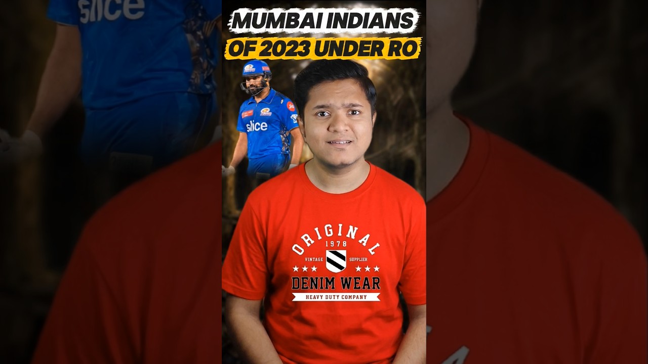 2023 Mumbai Indians Under Rohit Sharma ☠️🥶 (#sloggster #shorts)
