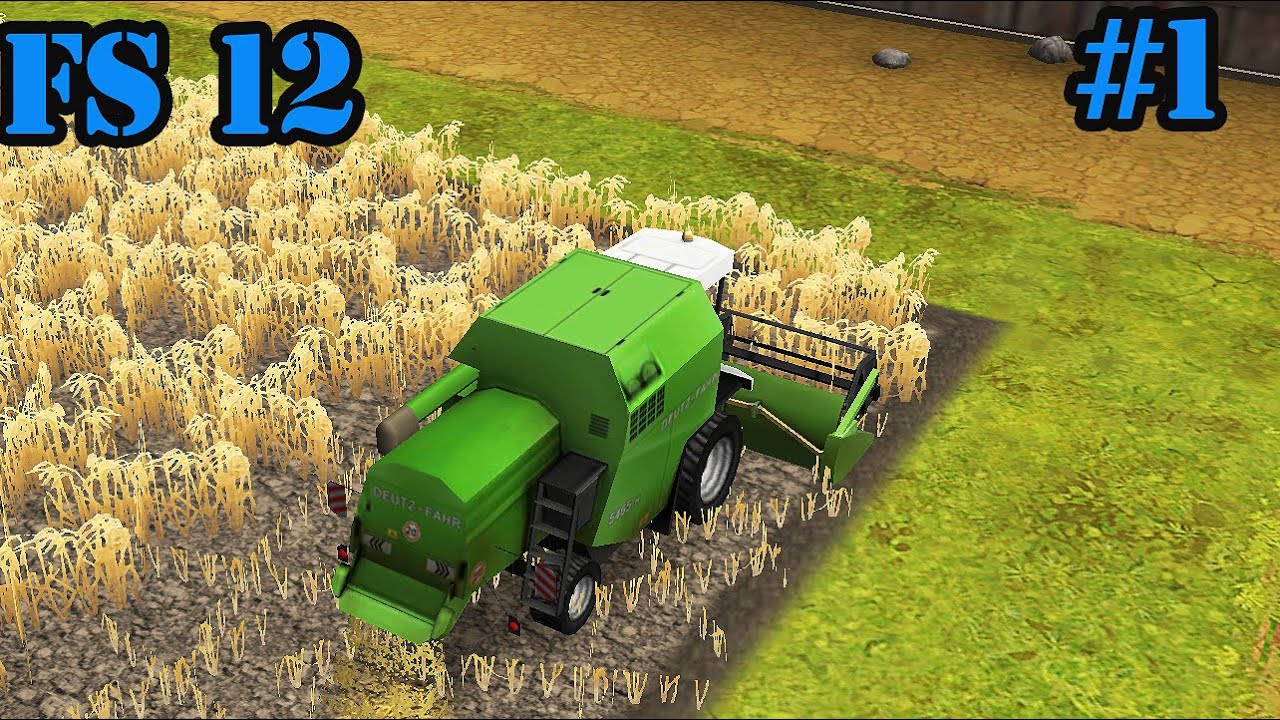 FS 12. Timelapse # 1. Let's play Farming Simulator 12.