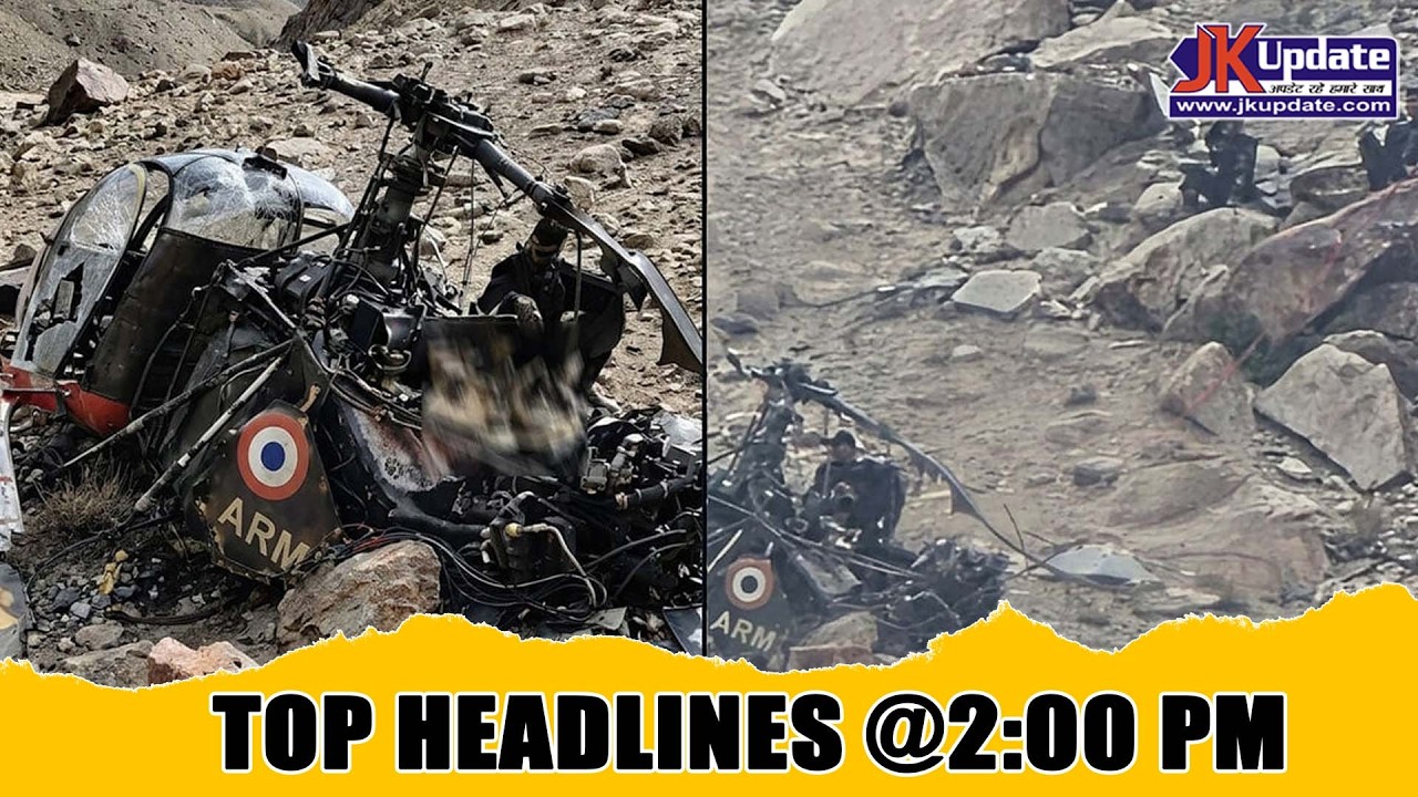 JKupdate Top Headlines @ 2 PM 23 MAY 2026
