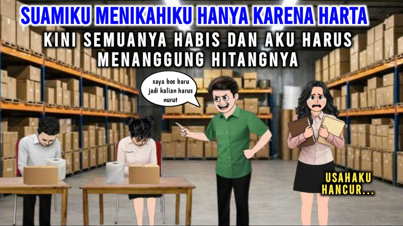 SUAMIKU MENIKAHIKU HANYA KARENA HARTA, KINI SEMUANYA HABIS DAN AKU HARUS MENANGGUNG HUTANGNYA