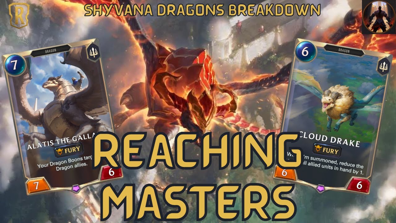 Reaching MASTERS With DRAGONS!! ft Shyvana Morgana & Elder Dragon | Legends of Runeterra