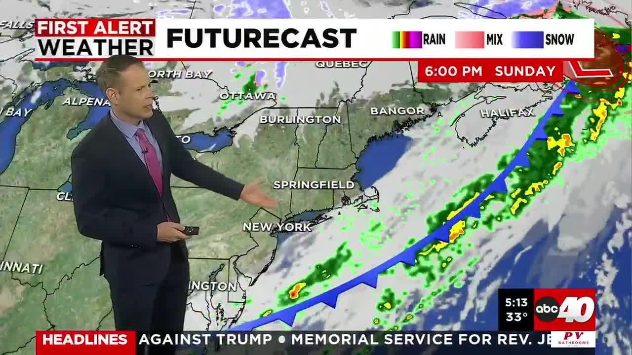 Dan's Friday evening Forecast
