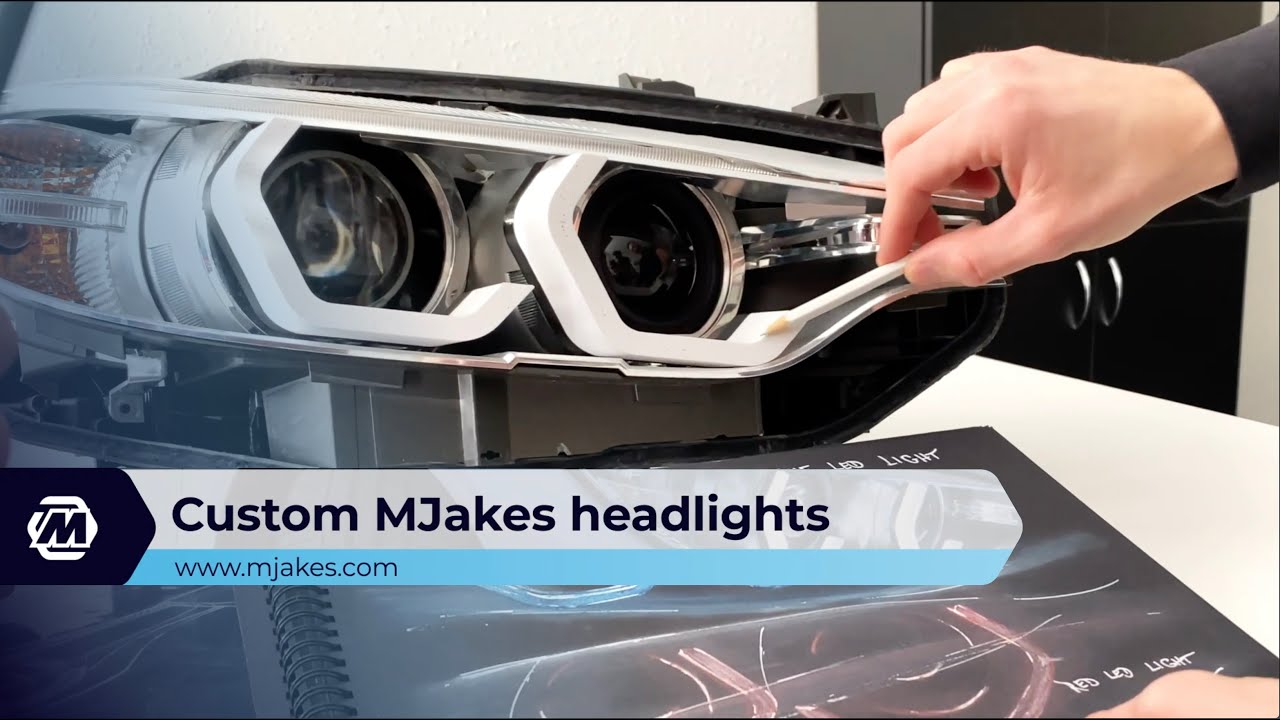 MJakes - Custom headlights design