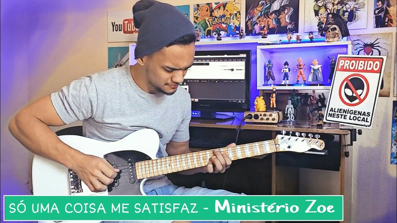 SÓ UMA COISA ME SATISFAZ - Ministério Zoe | Guitarra Cover + Vídeo Aula Descrição