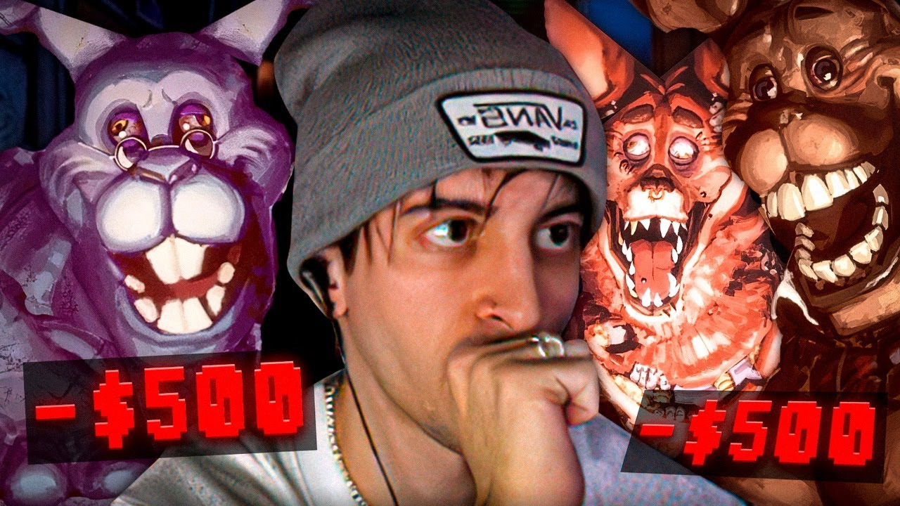 hice una apuesta jugando fnaf jr&rsquo;s 🤑