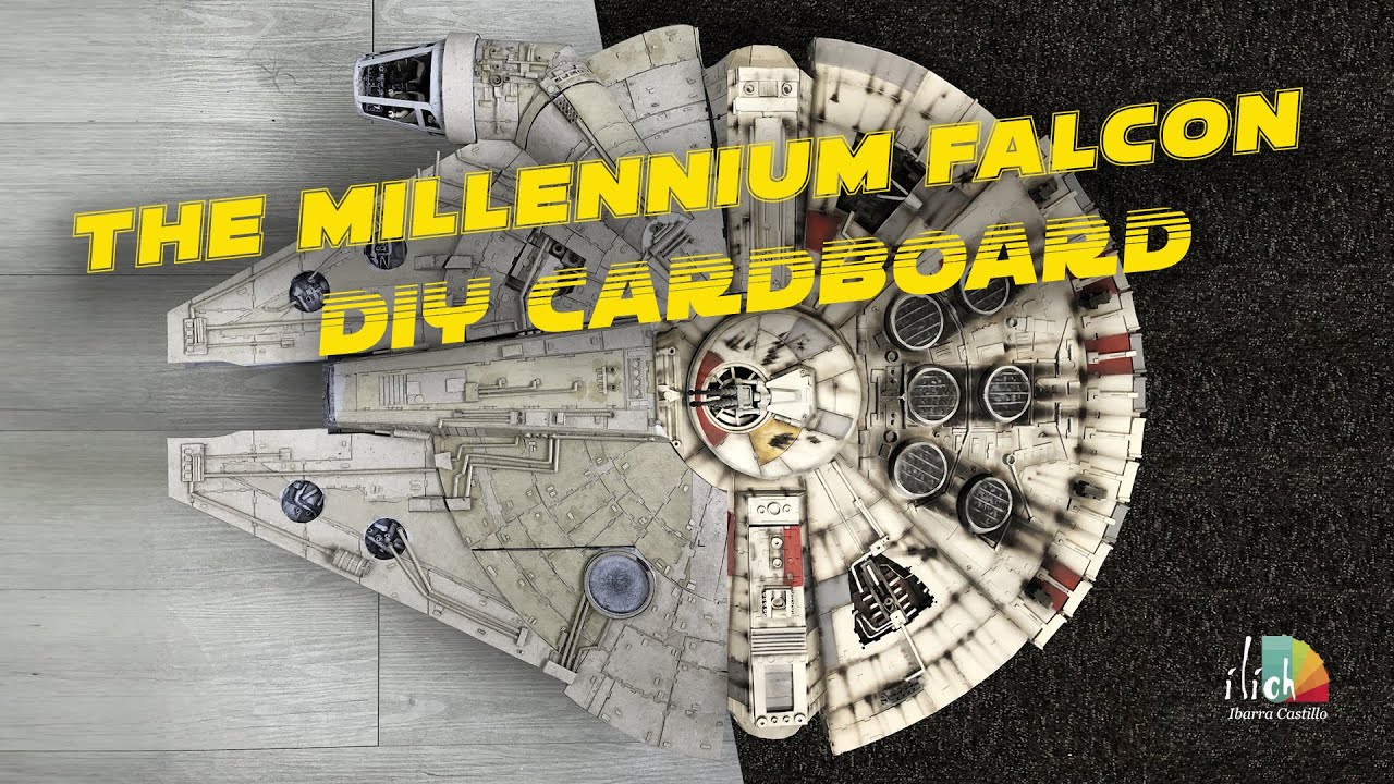 The Millennium Falcon - DIY Cardboard