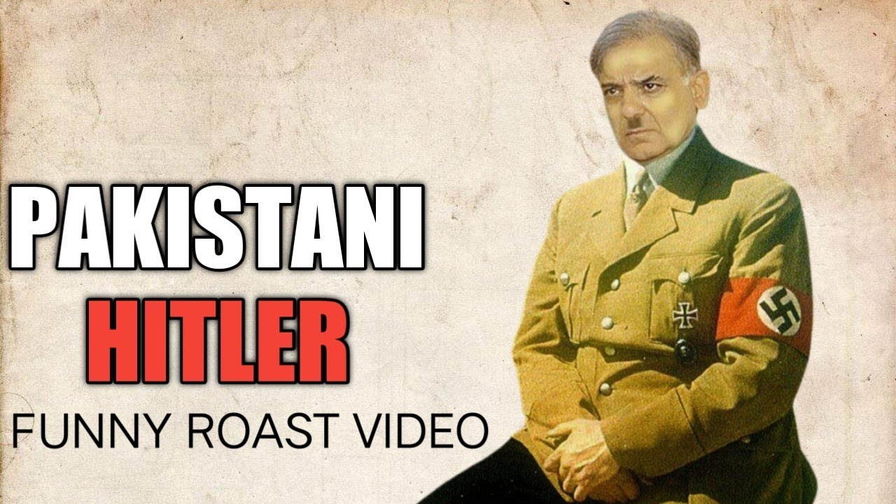 PAKISTANI HITLER SHAHBAZ SHARIF FUNNY ROAST VIDEO  #Pakistan #indakyarost #rost #shahbazsharif #mems