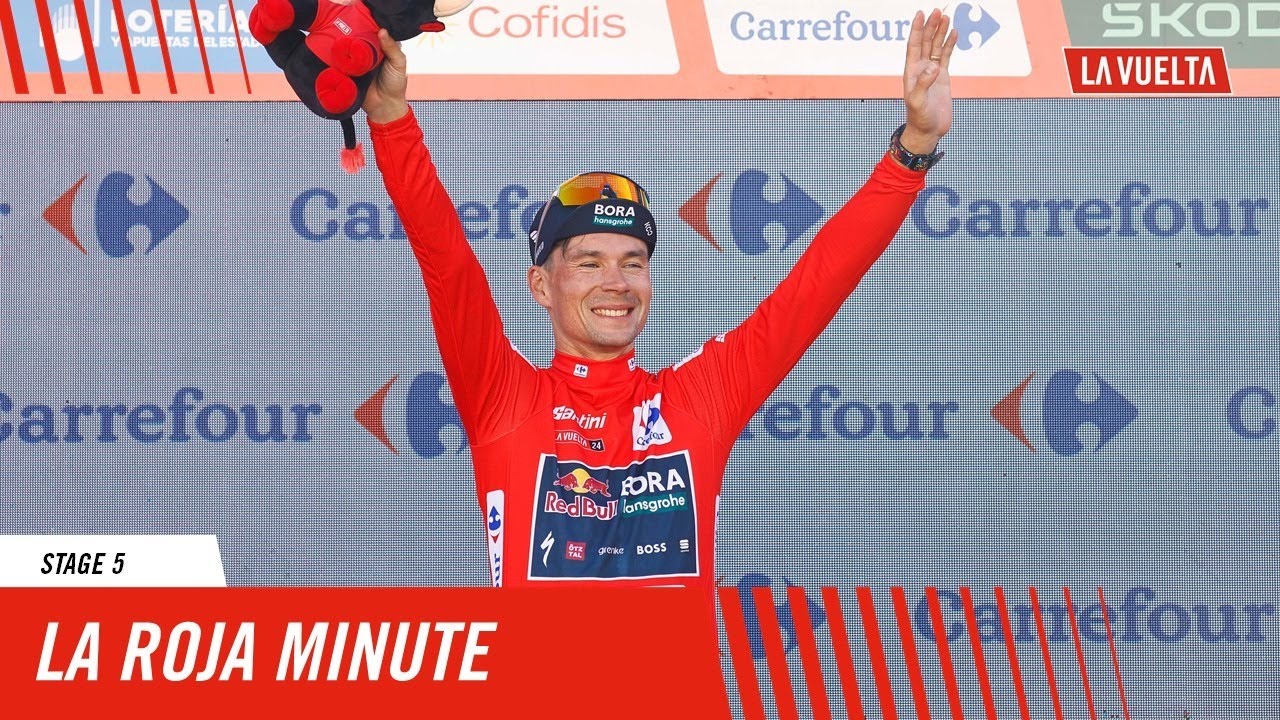 Red Jersey's minute by Carrefour - Stage 5 - La Vuelta 2024