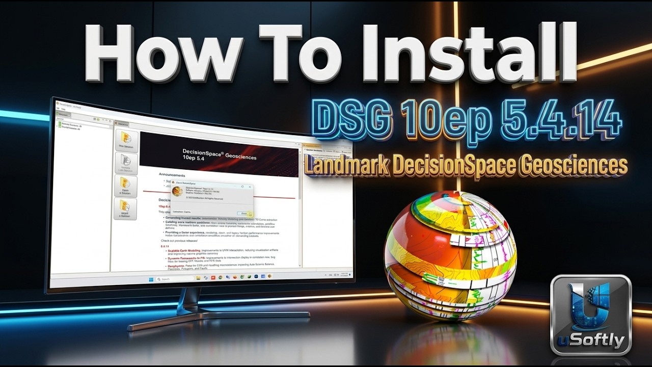 How to Install Halliburton Landmark DSG 10ep | DecisionSpace Geosciences