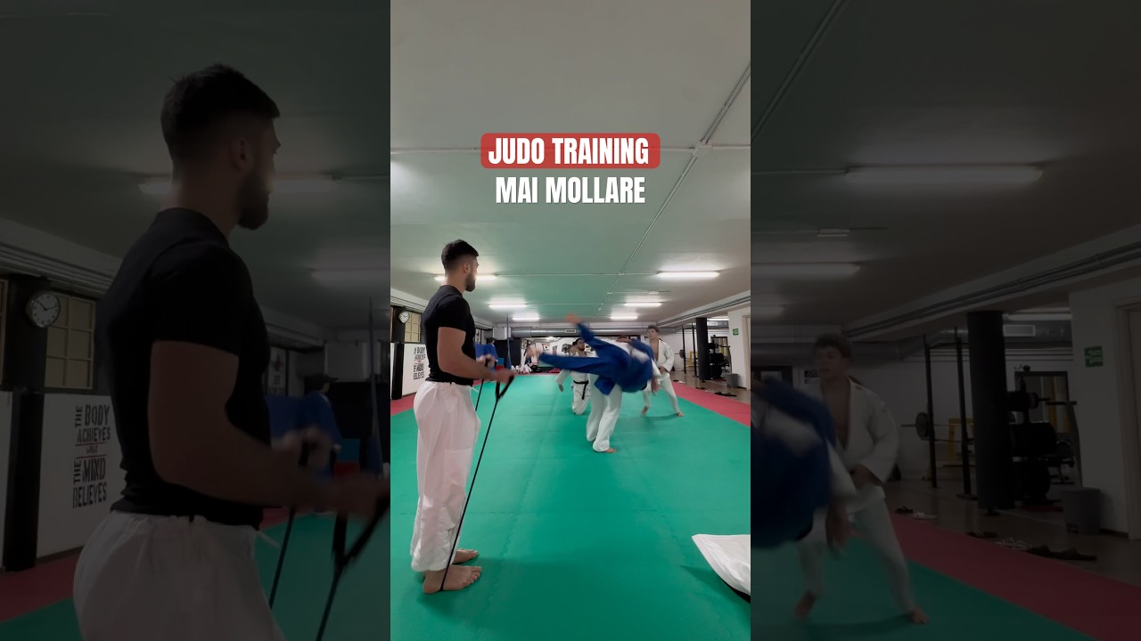 Alleno i miei allievi: Judo training: 1&rsquo; Nagekomi (proiezioni) no stop🥋Fermarsi &egrave; facile!&hellip;NOSTOP!
