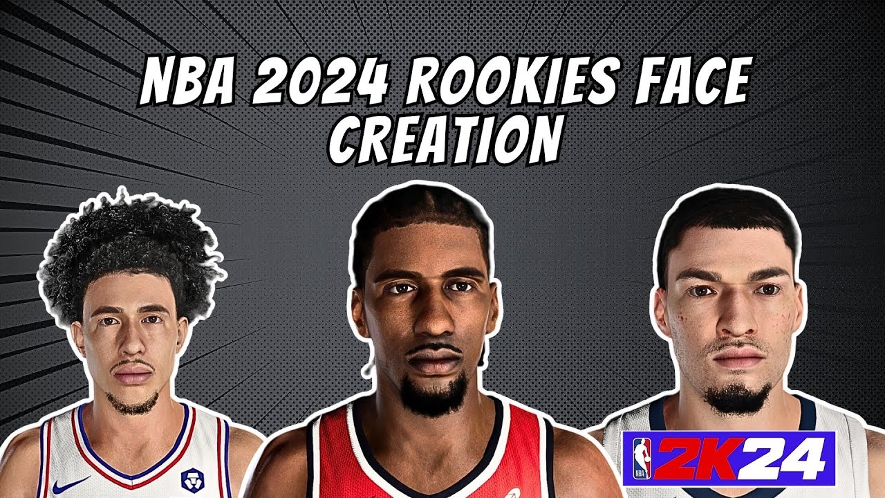 NBA Rookies Face Creation | Part 1