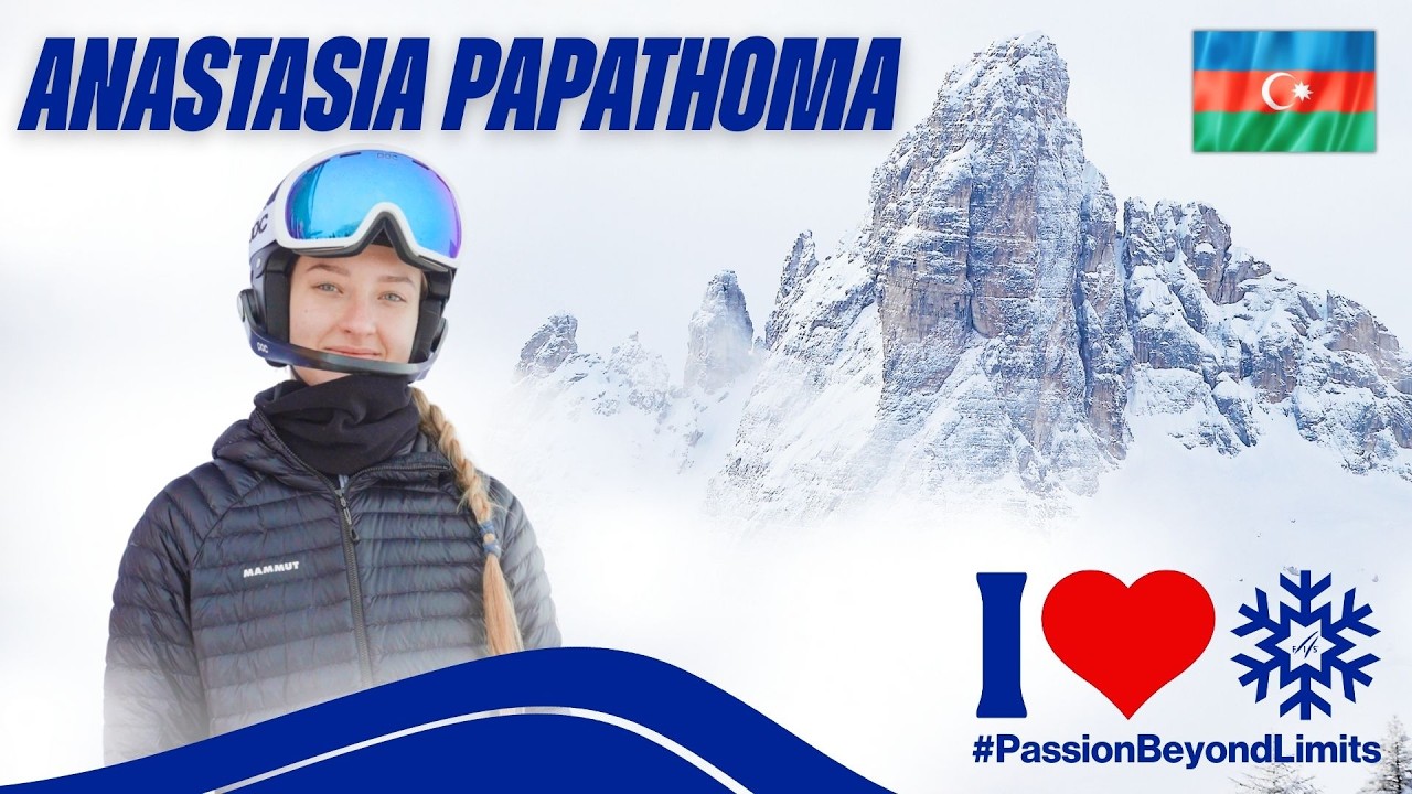 Anastasia Papathoma from Azerbaijan 🇦🇿 is ready for the Olympic stage | FIS Alpine