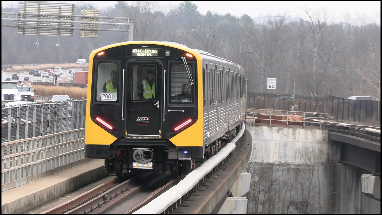 New Baltimore Metro Subway Inaugural Run