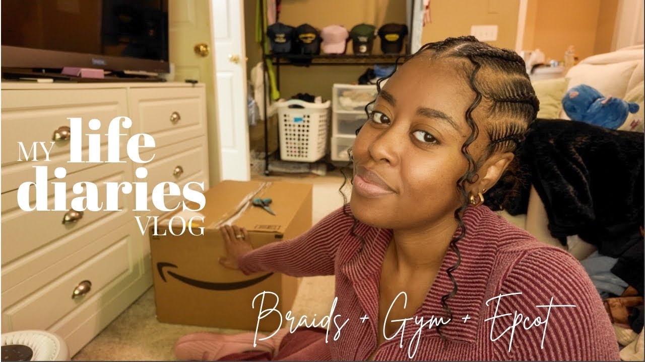 Weekly Vlog: Closet Makeover, Braids for the Season, Gym Day & Trying Drinks at Epcot (Disney!)