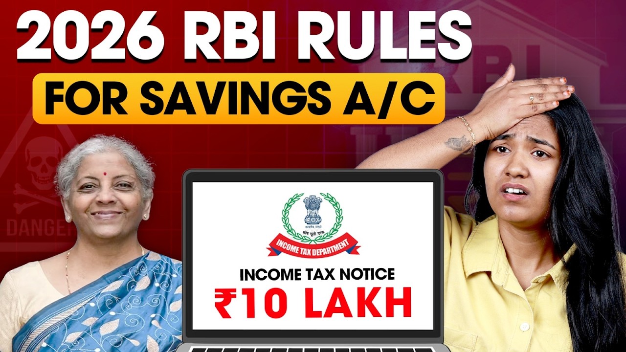 RBI New Rules 2026 for Savings Account - UPI & Income Tax Big Changes | Yuvarani