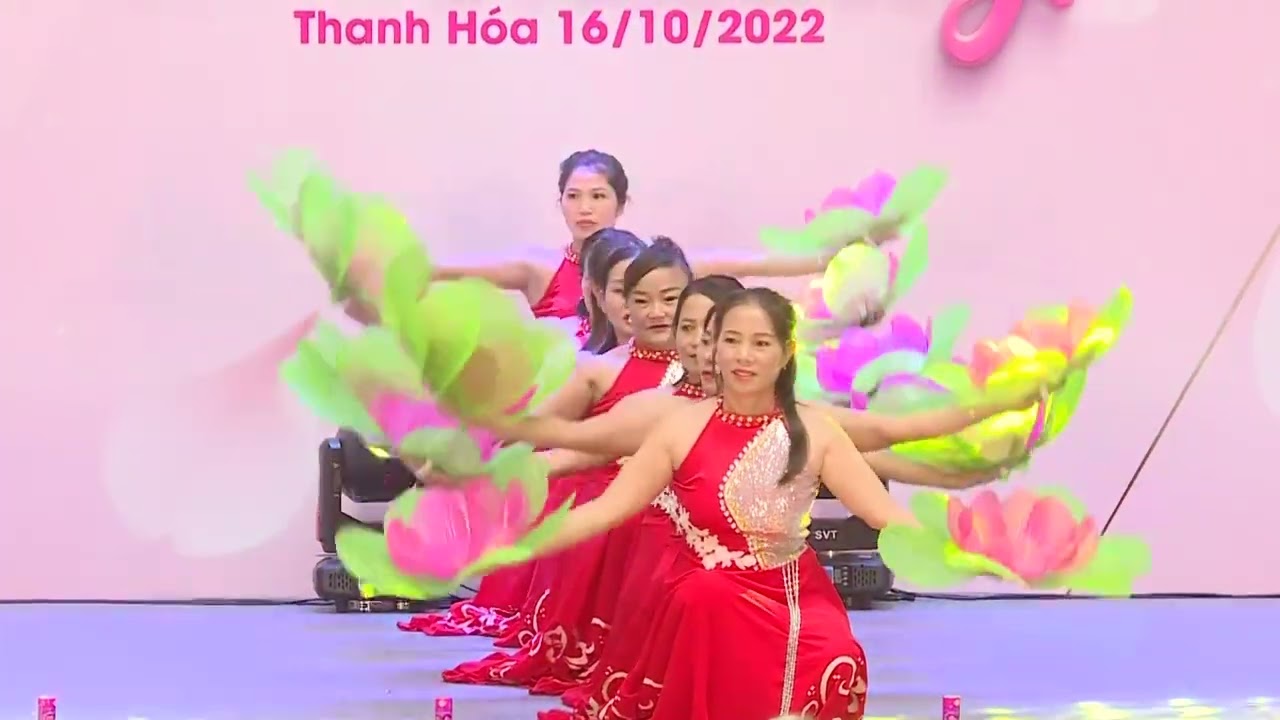 Múa Hát Về Phụ Nữ Việt Nam | CLB Phụ nữ Tự do Hạnh phúc Hậu Lộc - Tuy Lộc - Thanh Hóa