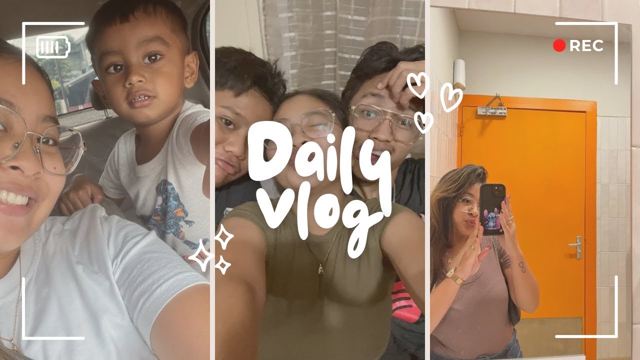 Ep.2 Daily Vlog ☀️| Friends 🤞🏻 •Games 👾 •Food 🍴|