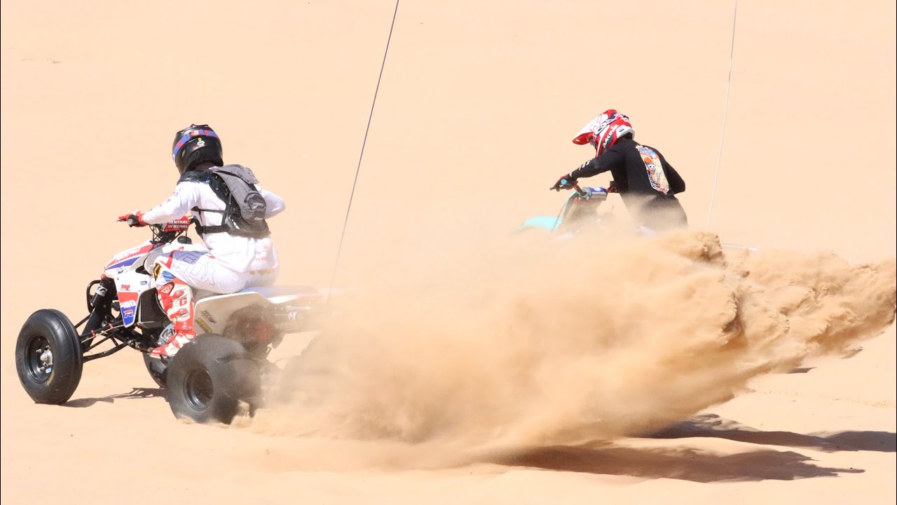 The full glamis atv takeover dune trip TRX450 POV