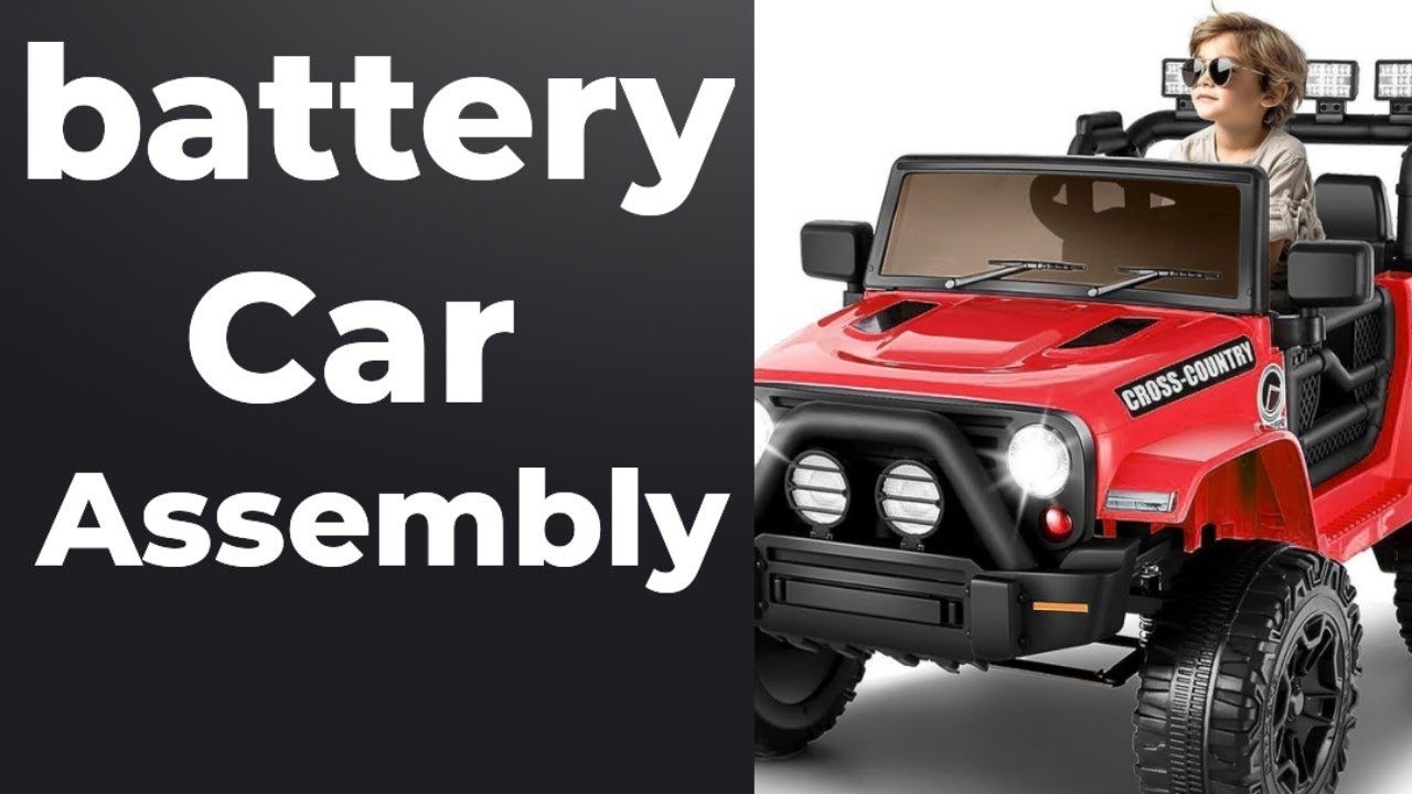 Battery Car 🚗 Unboxing & Assembly || Pobo Jeep @Bombaytoysyt 🇮🇳👍