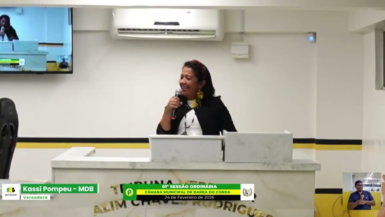 Discurso da vereadora Kassi Pompeu 24/02/2026