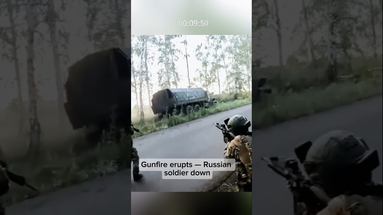 Chechen Soldiers Ambush Russian Convoy in Belgorod Forest