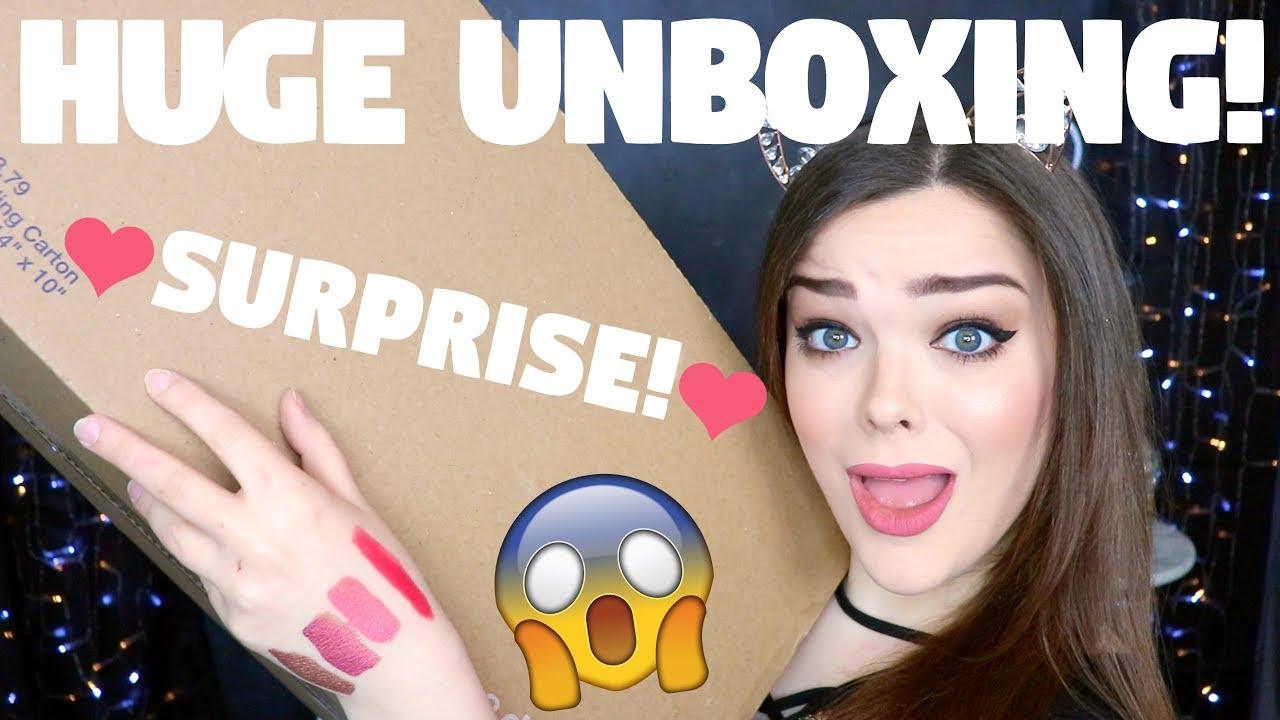SURPRISE BOXES! HUGE UNBOXING OF SPECIAL BOXES FROM YOU GUYS + MAIL & PR!