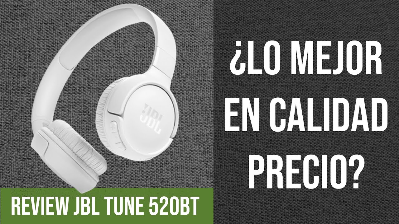 INCREÍBLE SONIDO | Review JBL Tune 520BT en español + TEST