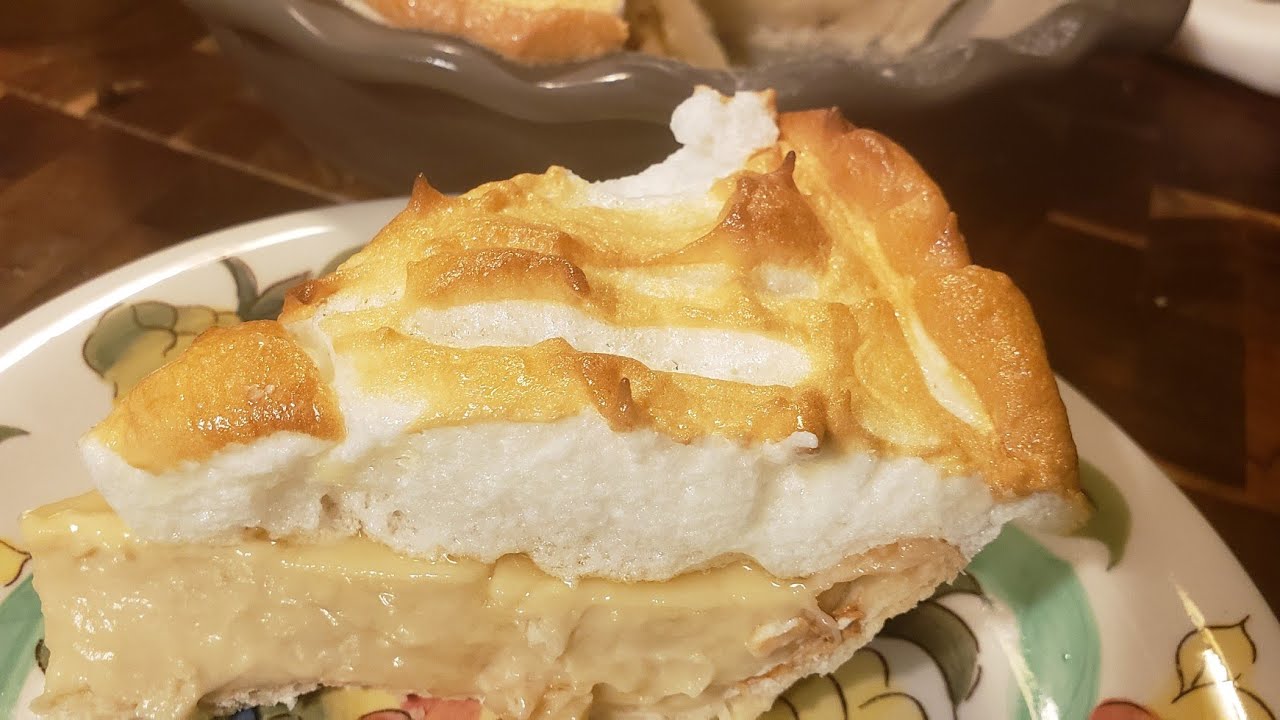 Old Fashioned Butterscotch  Pie
