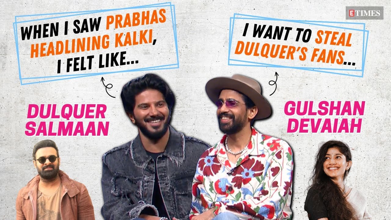Dulquer Salmaan & Gulshan Devaiah Interview: Guns & Gulaabs, Prabhas, Sai Pallavi, Mammootty & More