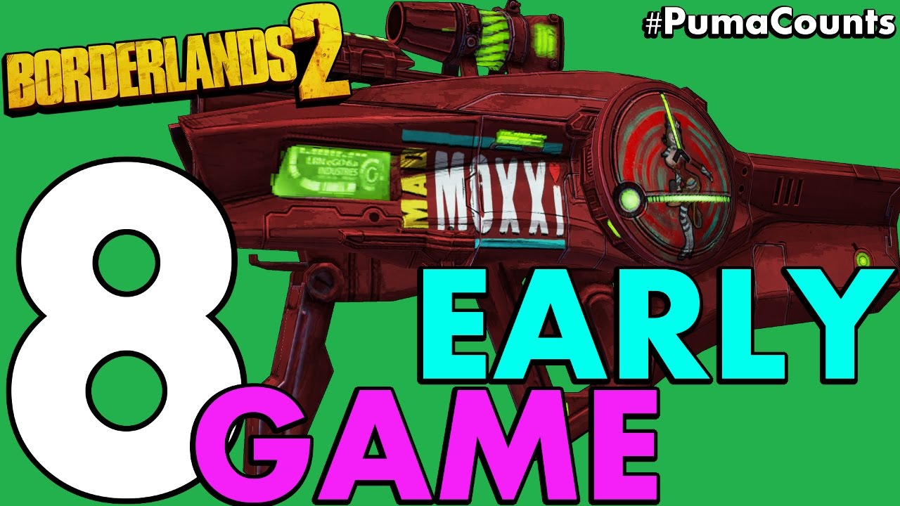 Top 8 Best Early and Low Level Guns and Weapons in Borderlands 2 #PumaCounts
