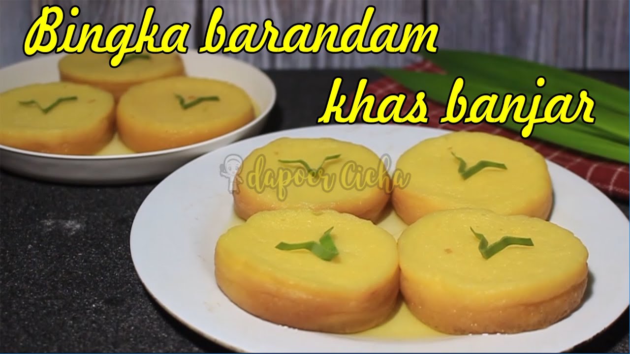 Resep bingka barandam khas banjar
