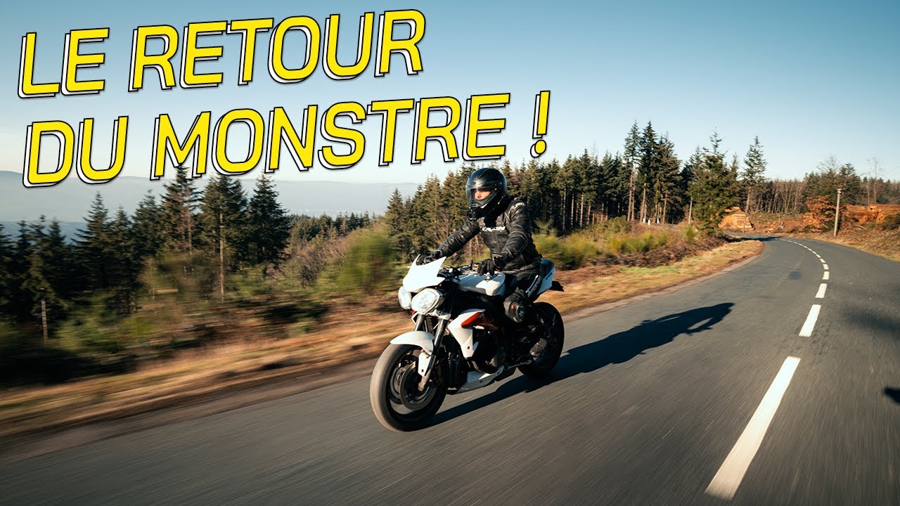 JE RÉCUPÈRE LE MONSTRE ! 🥰🤩 - Triumph Street Triple 675R
