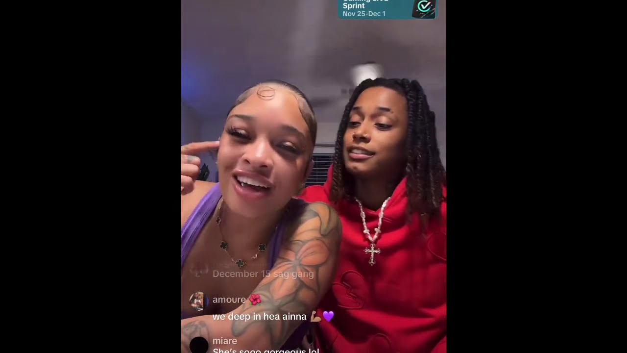 RAY & TALIA VIBING 🤏🏾