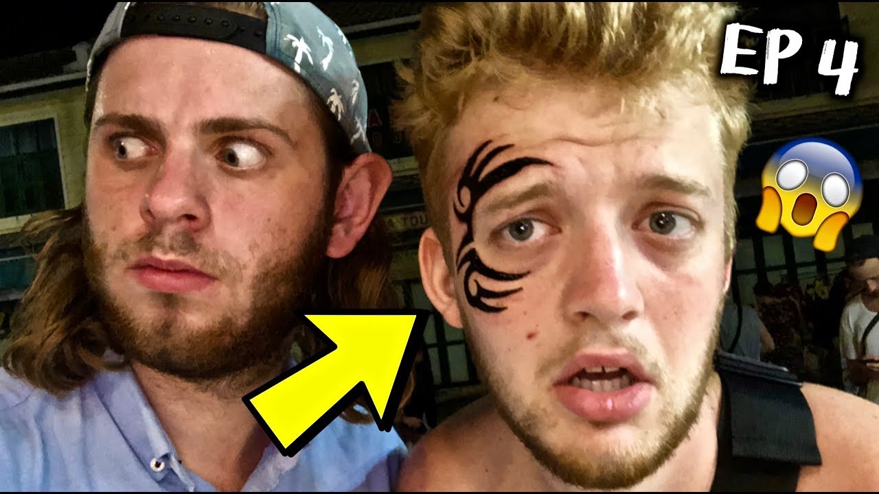 TØMMERMÆND I THAILAND! (Face Tattoo)