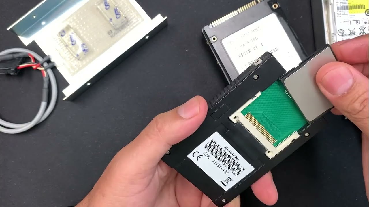 How to clone a CNC HDD 2.5” IDE into an SSD. BOM. Part #1.