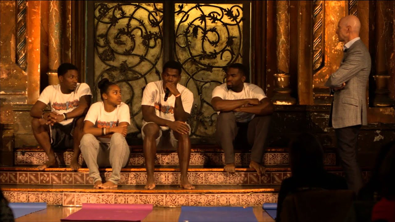 Urban yogis - picking up mats, putting down guns: Eddie Stern at TEDxLowerEastSide