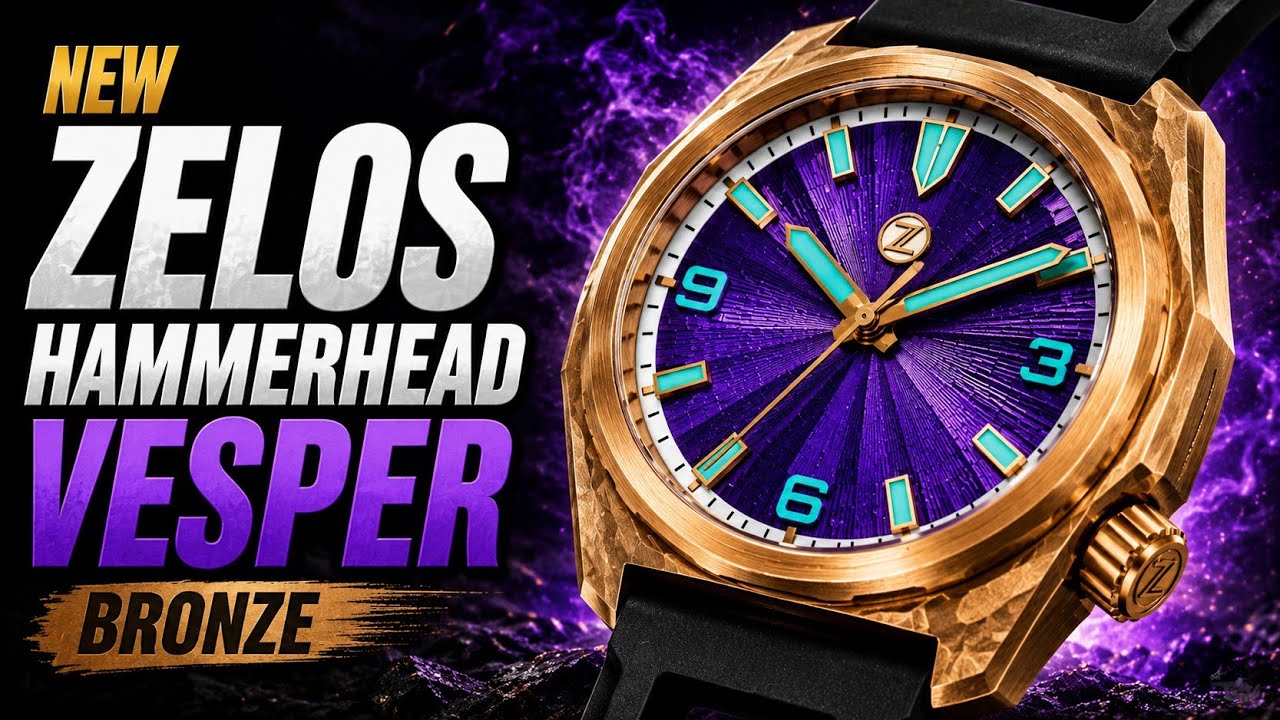 The New Zelos Hammerhead Bronze Vesper Purple is CRAZY!(Subs In Many Languages).
