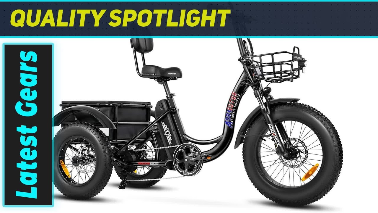 Best Electric Trike? ADDMOTOR TRIKETAN M-330 Test Ride!