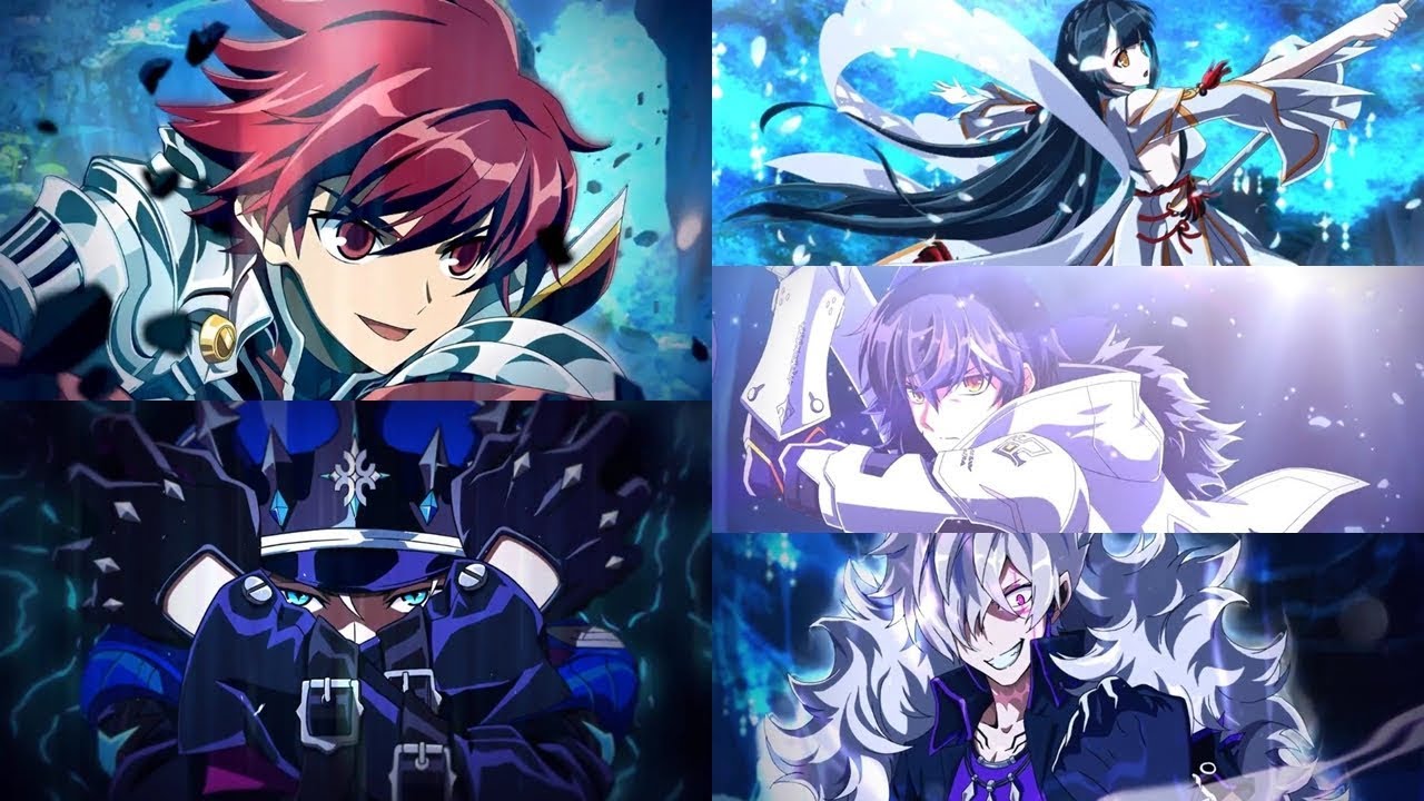 [Elsword/엘소드] 1st line's 3rd job characters voice(KR/JP/NA) - 한국, 일본, 북미 서버 보이스