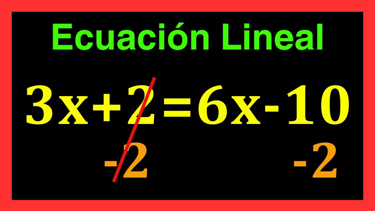 ✅👉Cual es la Solucion de una Ecuacion Lineal