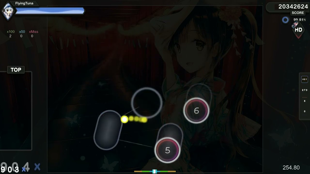 324pp // Kimiiro Hanabi -album version- [Special] +HD 99.78%