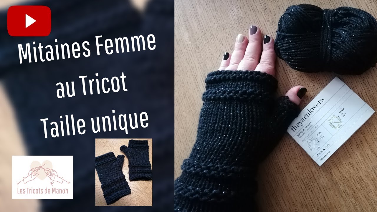 Mitaines Femme au tricot