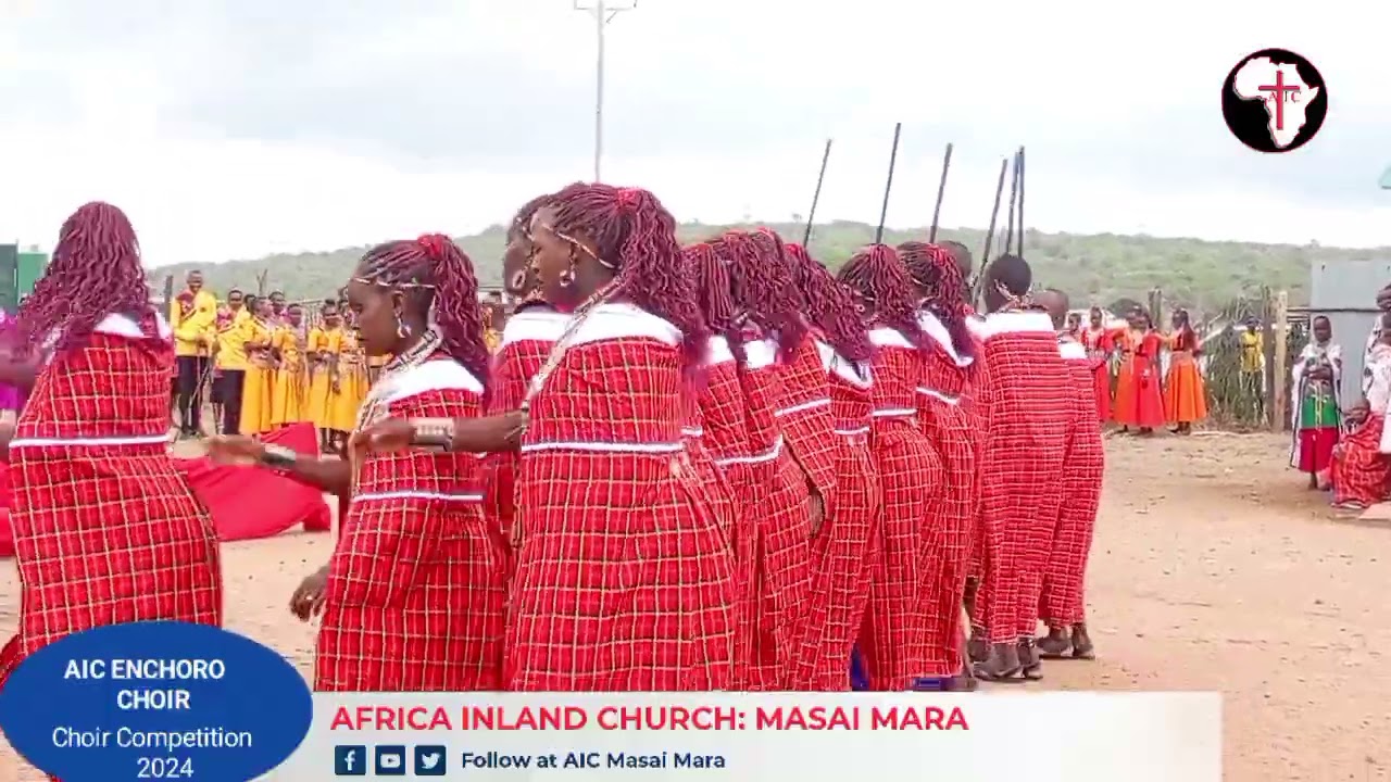 AIC MASAI MARA PERFORMING DURING A CHOIR COMPETITION FOR MASAI MARA DCC.