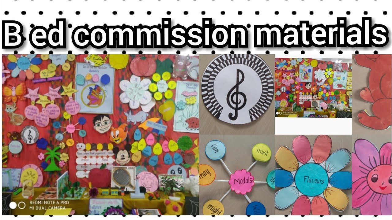 B ed Art works/Teaching aids /Teaching materials/ order whatsapp 9786239287 /B ed commission /modals