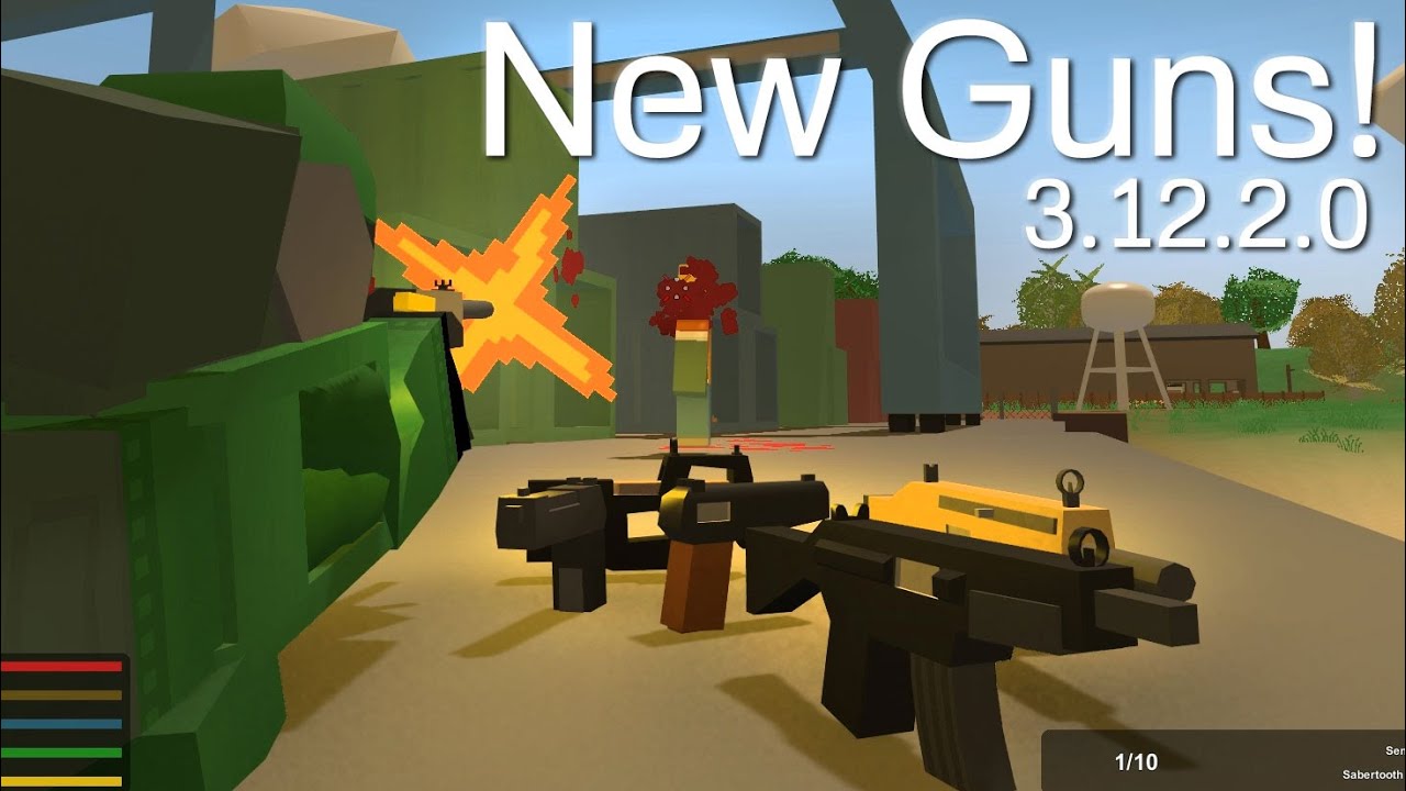 Unturned 3.12.2.0 Update: New Guns! 1080p60