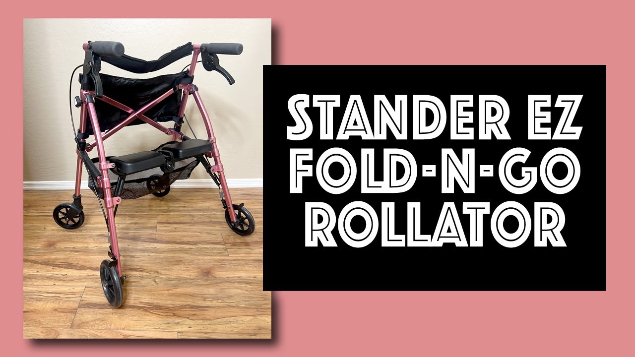 Stander EZ Fold-N-Go Short Rollator