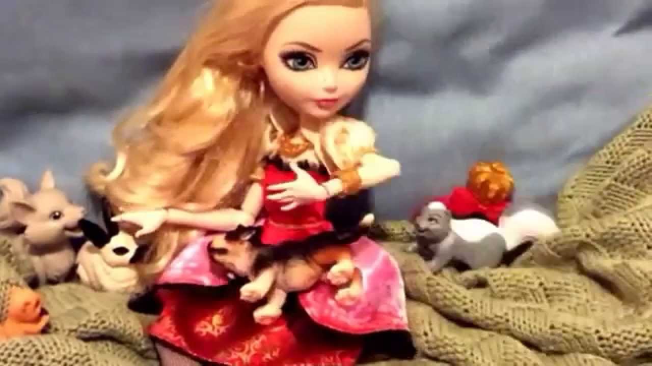 Apple white's story Ever After High Stop Motion (Re-Uploaded)